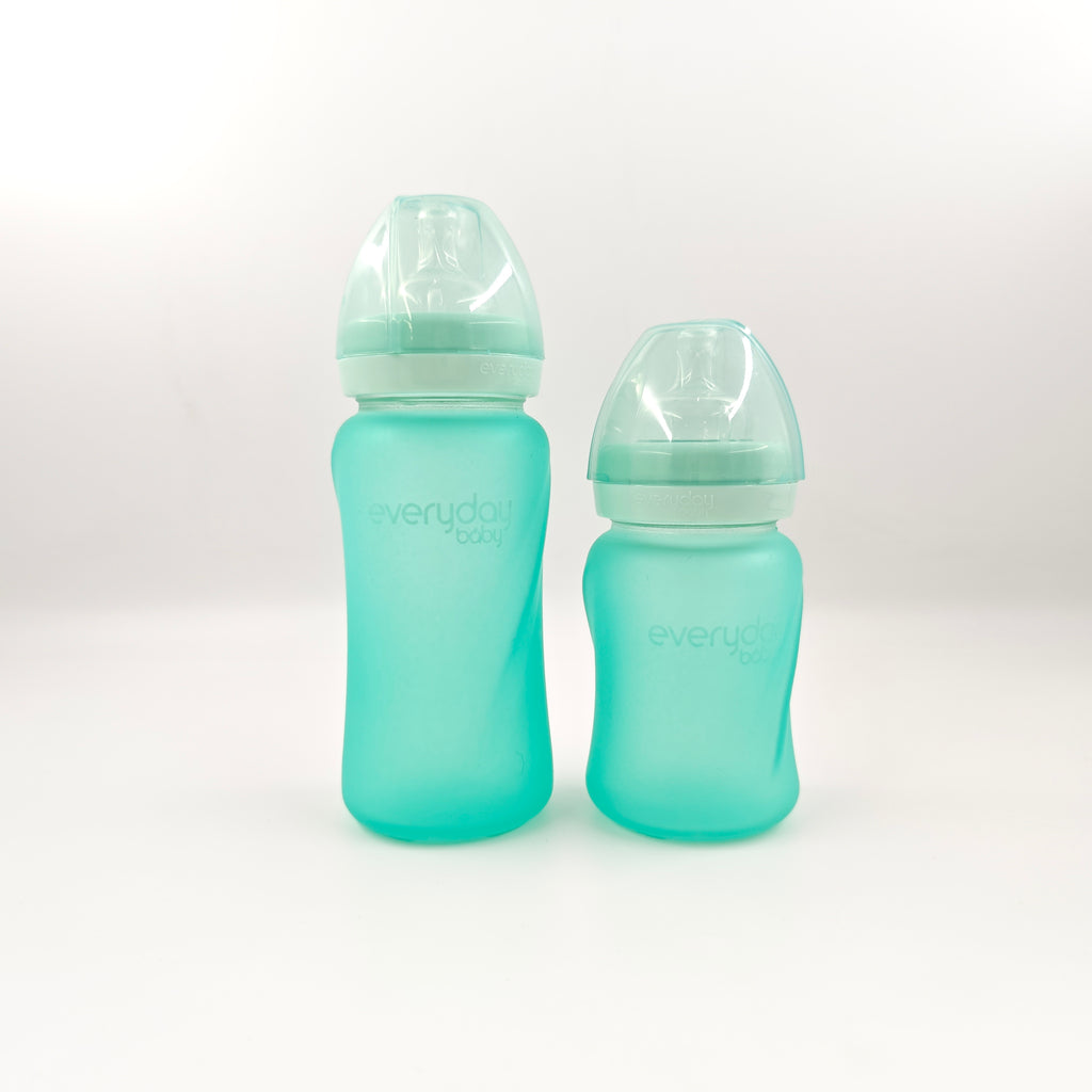 Everyday Baby Silicone Feeding Bottle – Aqua Blue
